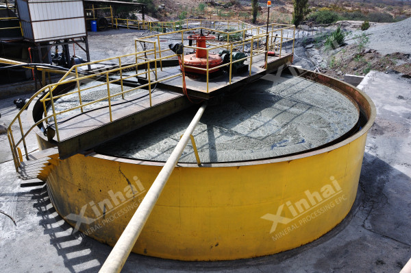 銅礦尾礦干堆處理